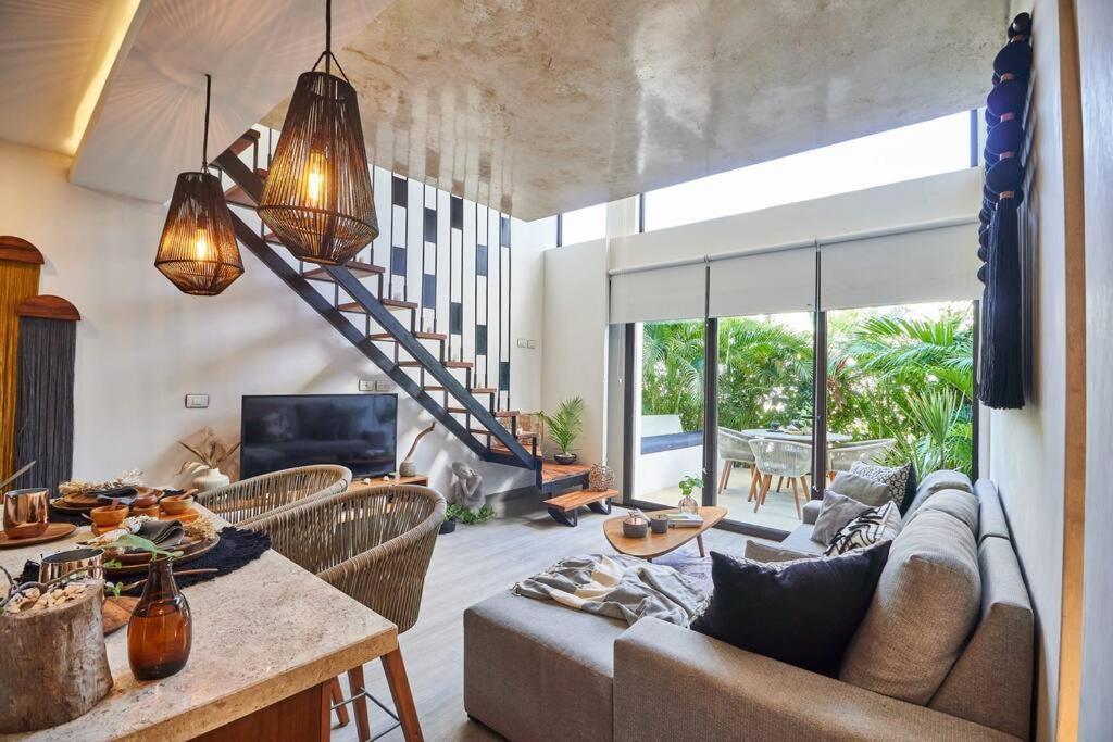 Apartament Neem 14 1Br Bohogem In The Heart Of Tulum Zewnętrze zdjęcie