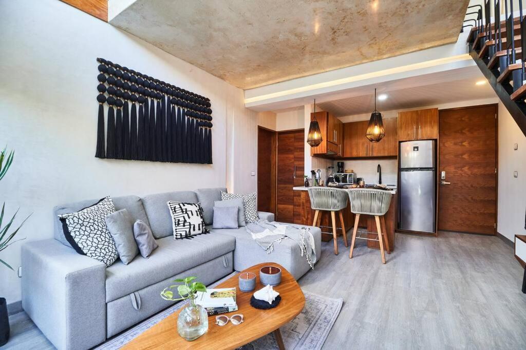 Apartament Neem 14 1Br Bohogem In The Heart Of Tulum Zewnętrze zdjęcie