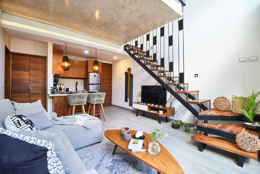 Apartament Neem 14 1Br Bohogem In The Heart Of Tulum Zewnętrze zdjęcie
