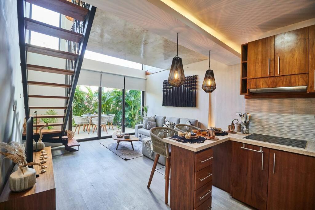 Apartament Neem 14 1Br Bohogem In The Heart Of Tulum Zewnętrze zdjęcie