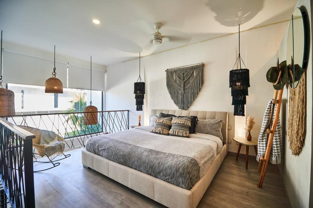 Apartament Neem 14 1Br Bohogem In The Heart Of Tulum Zewnętrze zdjęcie